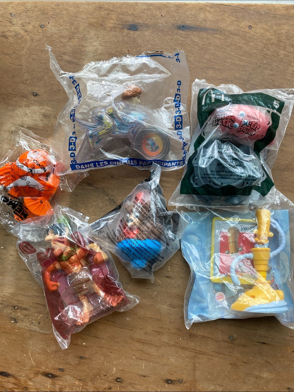 Assorted Fast Food Toy Bundle